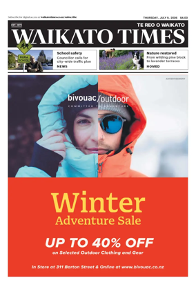 Cover of Waikato Times