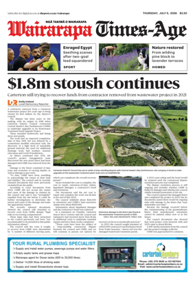 Cover of Wairarapa Times-Age (NZ)