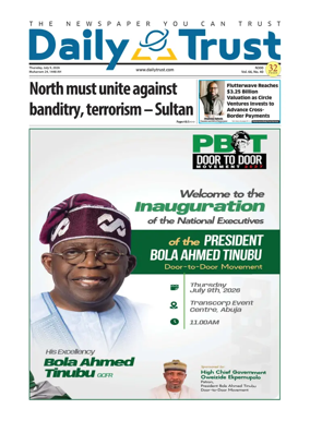 Cover of Daily Trust