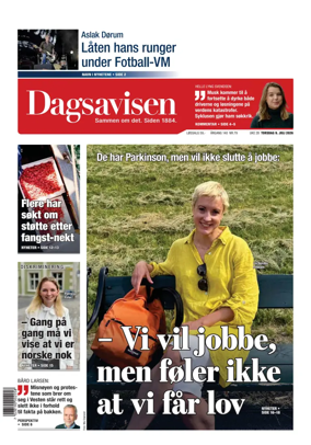 Cover of Dagsavisen