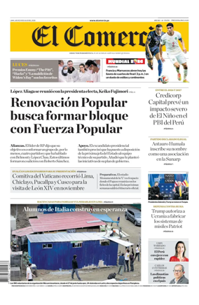 Cover of Diario El Comercio