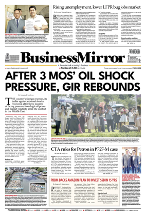 Cover of BusinessMirror