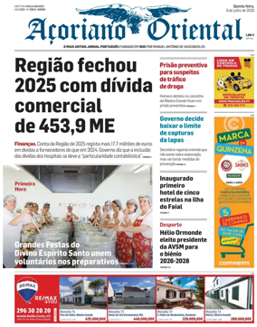 Cover of Acoriano Oriental