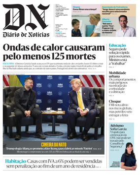 Cover of Diario de Noticias