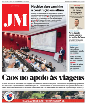 Cover of Jornal Madeira