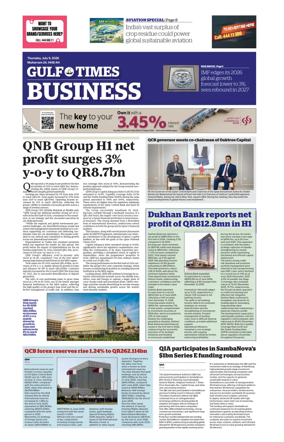 Cover of Gulf Times Business