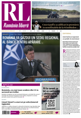 Cover of Romania Libera