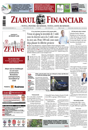 Cover of Ziarul Financiar