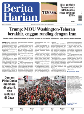 Cover of Berita Harian