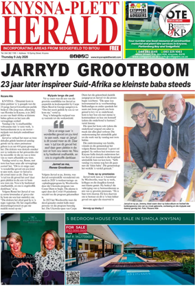 Cover of Knysna-Plett Herald