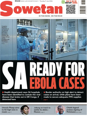 Cover of Sowetan