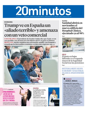 Cover of 20 Minutos Valencia