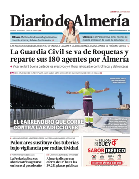 Cover of Diario de Almeria