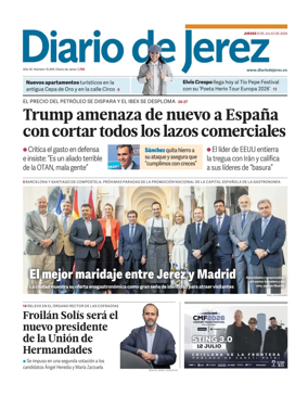 Cover of Diario de Jerez