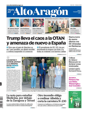 Cover of Diario del Alto Aragon
