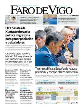 Cover of Faro de Vigo