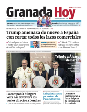 Cover of Granada Hoy