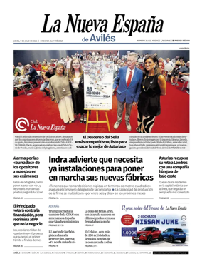Cover of La Nueva Espana (Aviles)