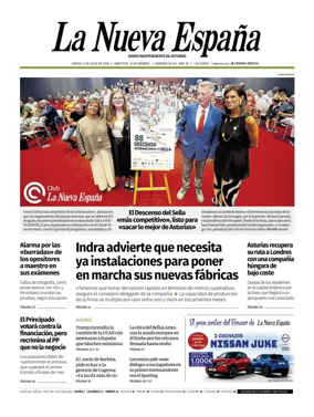 Cover of La Nueva Espana