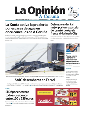 Cover of La Opinion de A Coruna