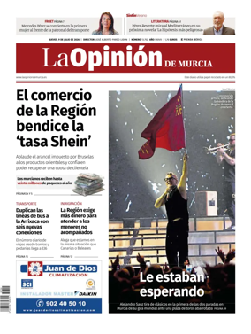Cover of La Opinion de Murcia
