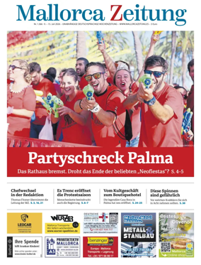 Cover of Mallorca Zeitung