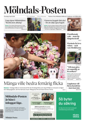 Cover of Molndals-Posten