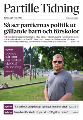 Cover of Partille Tidning