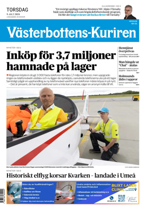 Cover of Vasterbottens-Kuriren