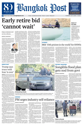 Cover of Bangkok Post