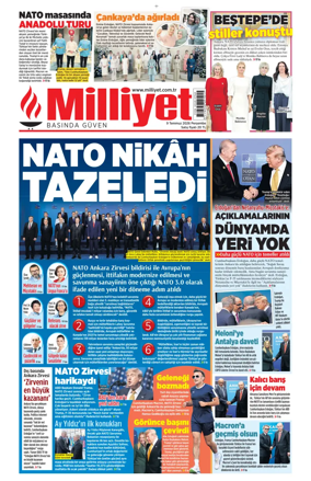 Cover of Milliyet