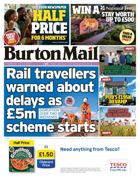 Cover of Burton Mail