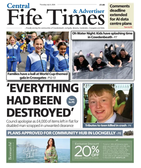 Cover of Central Fife Times