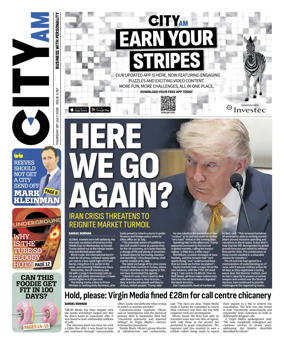 Cover of City AM