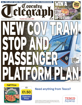Cover of Coventry Telegraph