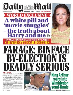Cover of Daily Mail