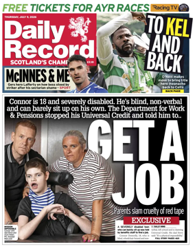 Cover of Daily Record