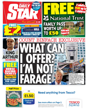 Cover of Daily Star