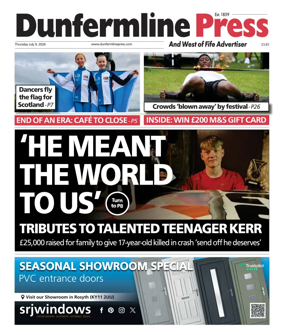 Cover of Dunfermline Press