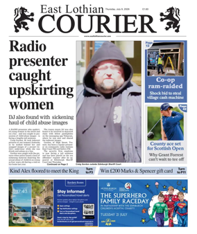 Cover of East Lothian Courier