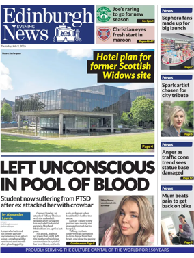 Cover of Edinburgh Evening News