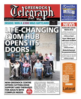 Cover of Greenock Telegraph
