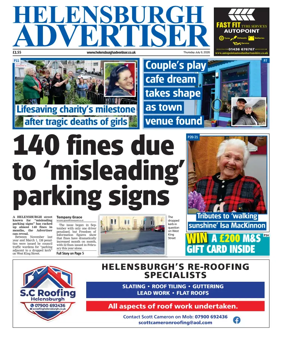 Cover of Helensburgh Advertiser