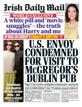 Cover of Irish Daily Mail