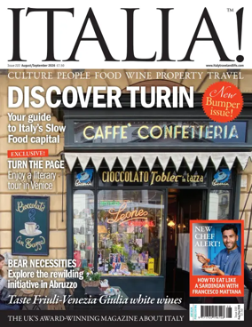 Cover of ITALIA! Magazine