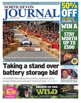 Cover of North Devon Journal