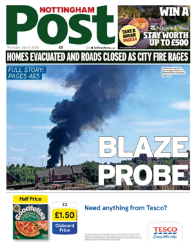 Cover of Nottingham Post