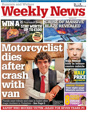 Cover of Runcorn & Widnes Weekly News