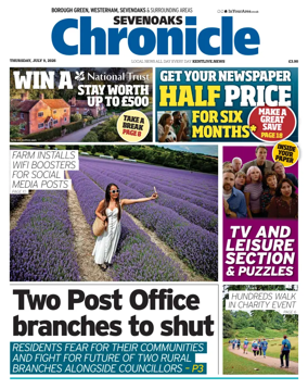 Cover of Sevenoaks Chronicle
