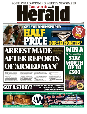 Cover of Tamworth Herald